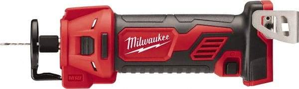 Milwaukee Tool - Spiral Saws Speed (RPM): 28000 Collet Size (Inch): 1/8 - 1/4 - Exact Tool & Supply