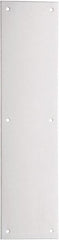 Schlage - 4" Wide x 16" OAL Stainless Steel Push Plate - Exact Tool & Supply
