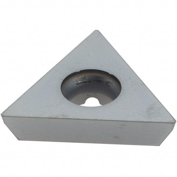 Dorian Tool - TDEX2204 Grade DNP10HM Carbide Milling Insert - AlCrN Finish, 0.188" Thick, 1/2" Inscribed Circle, 0.03" Corner Radius - Exact Tool & Supply