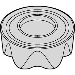 Kennametal - RCGT2006M0 LF Grade KCSM40 Carbide Milling Insert - AlTiN/TiN Finish, 1/4" Thick, 20mm Inscribed Circle - Exact Tool & Supply