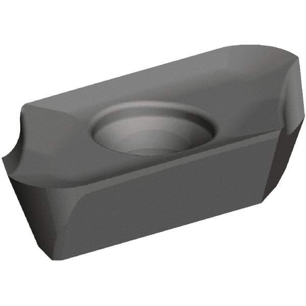 Kennametal - ZDET16M540 721 Grade GH1 Carbide Milling Insert - Uncoated, 5mm Thick, 4mm Corner Radius - Exact Tool & Supply