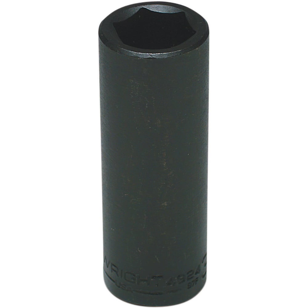Wright Tool & Forge - Impact Sockets; Drive Size: 1/2 ; Size (Inch): 1-1/8 ; Type: Deep ; Style: Impact Socket ; Style: Impact Socket ; Style: Impact Socket - Exact Tool & Supply