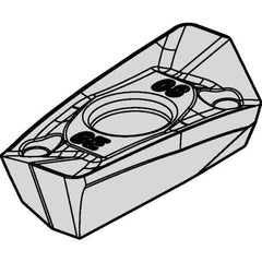 Kennametal - EP1412 GD Grade KCSM40 Carbide Milling Insert - AlTiN/TiN Finish, 4.5mm Thick - Exact Tool & Supply