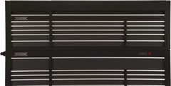 Proto - 15 Drawer Top Tool Chest - 88-1/4" Wide x 27" Deep x 27-1/4" High, Steel, Black - Exact Tool & Supply