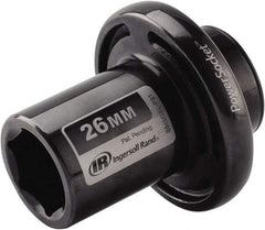 Ingersoll-Rand - 1/2" Drive 26mm Standard Impact Socket - 6 Points, 3-1/10" OAL - Exact Tool & Supply