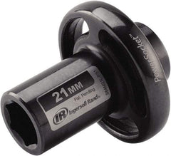 Ingersoll-Rand - 1/2" Drive 21mm Standard Impact Socket - 6 Points, 3-1/10" OAL - Exact Tool & Supply