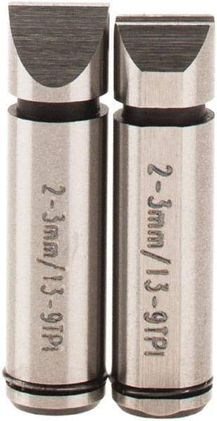 SPI - Micrometer Anvil - 2 to 3mm, Use with SPI Thread Micrometers - Exact Tool & Supply