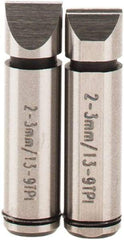 SPI - Micrometer Anvil - 2 to 3mm, Use with SPI Thread Micrometers - Exact Tool & Supply