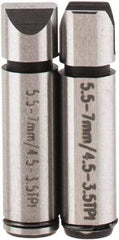 SPI - Micrometer Anvil - 6 to 7mm, Use with SPI Thread Micrometers - Exact Tool & Supply