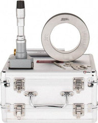 SPI - 3 to 3.5", 4.49" Gage Depth, Mechanical Inside Hole Micrometer - 0.0002" Graduation, 0.0002" Accuracy, Ratchet Stop Thimble - Exact Tool & Supply