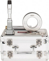 SPI - 2.5 to 3", 4.49" Gage Depth, Mechanical Inside Hole Micrometer - 0.0002" Graduation, 0.0002" Accuracy, Ratchet Stop Thimble - Exact Tool & Supply