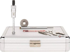 SPI - 0.35 to 0.425", 2.11" Gage Depth, Mechanical Inside Hole Micrometer - 0.0001" Graduation, 0.00016" Accuracy, Ratchet Stop Thimble - Exact Tool & Supply