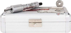 SPI - 0.24 to 0.28", 0.89" Gage Depth, Mechanical Inside Hole Micrometer - 0.0001" Graduation, 0.00016" Accuracy, Ratchet Stop Thimble - Exact Tool & Supply