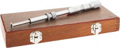 SPI - 2.05 to " Inside Range, 2 to 3" Outside Range, Mechanical Groove Micrometer - 0.001" Graduation, 0.0010" Accuracy, 0.52" Measuring Disc Diam, 0.03" Disc Edge Thickness - Exact Tool & Supply