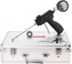 SPI - 0.425 to 1/2", 2" Deep, Pistol Grip Electronic Bore Gage - Up to 0.00016" Accuracy, 0.0001" Resolution, Includes Indicator - Exact Tool & Supply