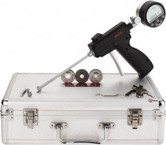 SPI - 0.275 to 1/2", 2" Deep, Pistol Grip Electronic Bore Gage Set - Up to 0.00016" Accuracy, 0.0001" Resolution, Includes Indicator - Exact Tool & Supply