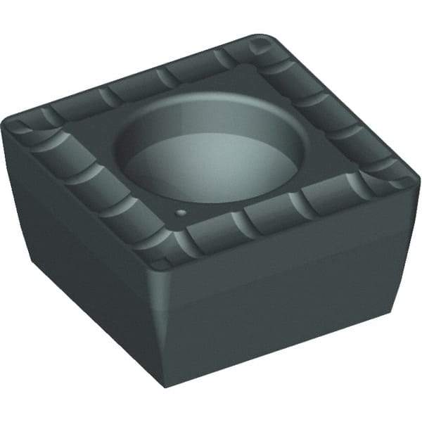 Kennametal - SP..X..050204 MD Grade KC7140 Carbide Indexable Drill Insert - TiN Finish, Square, 2.25mm Inscribed Circle - Exact Tool & Supply