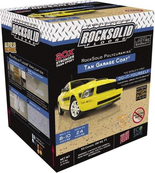 Rust-Oleum - 76 oz Gloss Tan Floor Coating - Low Odor - Exact Tool & Supply