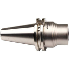 Emuge - CAT40 Taper Shank, 3/4" Hole Diam x 40mm Nose Diam Milling Chuck - 62mm Projection, Through-Spindle Coolant, Balanced to 20,000 RPM - Exact Tool & Supply