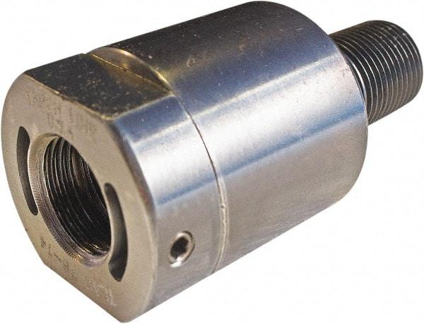 Taper Line - Air Cylinder Self-Aligning Rod Coupler - For 1-1/4 - 12 Air Cylinders, Use with Hydraulic & Pneumatic Cylinders - Exact Tool & Supply