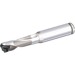 Kennametal - Series KTIP, Head Connection F, 1.5xD, 10mm Shank Diam, Drill Body - 66.5mm Drill Body Length to Flange, KTIP Toolholder, 8mm Nose Diam, 66.5mm OAL, 66.5mm Drill Body Length, 22.5mm Flute Length, Straight Shank, Through Coolant - Exact Tool & Supply