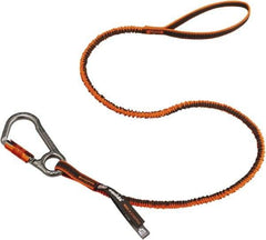 Ergodyne - 38" Tool Lanyard - Carabiner Connection, 60" Extended Length, Orange - Exact Tool & Supply