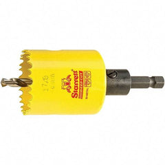 Starrett - 1-7/8" Diam, 2" Cutting Depth, Hole Saw - High Speed Steel Saw, Toothed Edge - Exact Tool & Supply