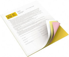 Xerox - 8-1/2" x 11" Canary, Goldenrod, Pink & White Digital Carbonless Paper - Use with Laser Copiers, Laser Printers - Exact Tool & Supply