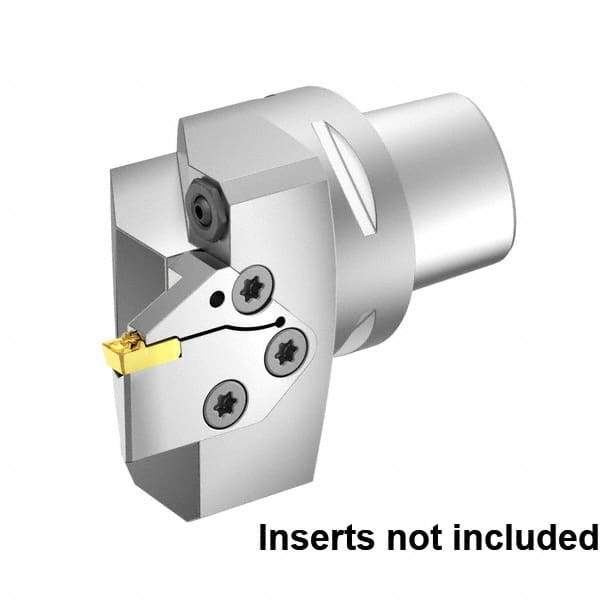 Kennametal - EG-P-GUP, EG-U-GUN, EG-U-GUP, ER-P-GUP, ER-U-GUN, ER-U-GUP Insert, 73.5mm Head Length, Modular Grooving Blade Holder Head - Right Hand Cut, System Size PSC80, Through Coolant, Series Beyond Evolution - Exact Tool & Supply