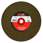 10 x 2 x 1-1/4" - Aluminum Oxide / 30 Type 1 - Bench & Pedestal Wheel - Exact Tool & Supply