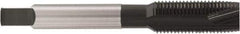Accupro - 1/2-13, 3 Flute, Oxide Finish, Vanadium High Speed Steel Spiral Point Tap - Plug Chamfer, Right Hand Thread, 3-3/8" OAL, 1.141" Thread Length, 0.367" Shank Diam, 3/3B Class of Fit - Exact Tool & Supply