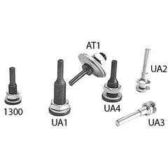 Brush Research Mfg. - Brush Arbors Product Compatibility: NamPower Disc Brush Arbor Type: Threaded Adapter - Exact Tool & Supply