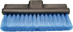 Harper Brush - 10" OAL, Vehicle Brush - Black Polyester Bristles, 2-1/4" Trim Length - Exact Tool & Supply