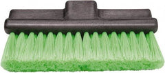 Harper Brush - 10" OAL, Vehicle Brush - Black Flagged Nylex Bristles, 2-1/4" Trim Length - Exact Tool & Supply