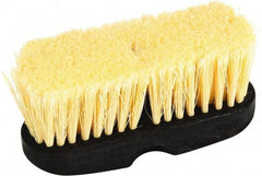 Harper Brush - 8" OAL, Vehicle Brush - Black Polypropylene Bristles, 2-1/4" Trim Length - Exact Tool & Supply