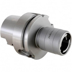 Techniks - HSK100A Taper Shank Rigid Tapping Adapter - 5/16 to 7/8" Tap Capacity, 3.86" Projection, Quick Change - Exact Tool & Supply