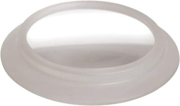 Vision Engineering - 4 Diopter, 0.21' Long x 2-1/2" Wide, Glass & Silicone Task & Machine Light Magnifier Lens - Clear, For Use with Magnifiers, cUL Listed - Exact Tool & Supply