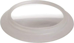 Vision Engineering - 4 Diopter, 0.21' Long x 2-1/2" Wide, Glass & Silicone Task & Machine Light Magnifier Lens - Clear, For Use with Magnifiers, cUL Listed - Exact Tool & Supply