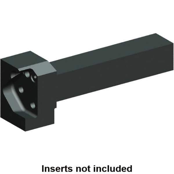 Kennametal - Right Hand Cut, 1-1/4" Max Workpc Diam, Beyond Evolution Blades Insert, Indexable Cutoff Toolholder - 1-1/4" Max Depth of Cut, 1-1/4" Shank Width, 1-1/4" Shank Height, 151.4mm OAL - Exact Tool & Supply