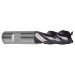 6.5mm Dia. - 63mm OAL - 4 FL Variable Helix Nano-A Carbide End Mill - Exact Tool & Supply
