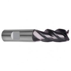8mm Dia. - 63mm OAL - 4 FL Variable Helix Nano-A Carbide End Mill - Exact Tool & Supply