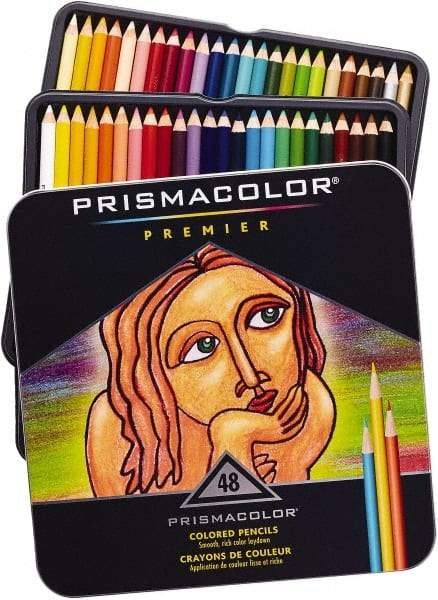Prismacolor - Premier Colored Pencil - Assorted Colors - Exact Tool & Supply