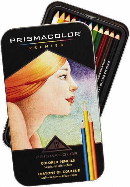 Prismacolor - Premier Colored Pencil - Assorted Colors - Exact Tool & Supply