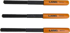 Lang - Thread Restoring File Sets Threads Per Inch: 9; 10; 11; 12; 13; 14; 16; 18; 20; 24; 27; 28; 32 Pitch (mm): 0.75; 1.00; 1.25; 1.50; 1.75; 2.00; 2.50; 3.00 - Exact Tool & Supply