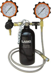 Lang - 4' Hose Length, 100 Max psi, Mechanical Automotive Fuel Injection Cleaner/Gauge - 1 Lb Graduation - Exact Tool & Supply