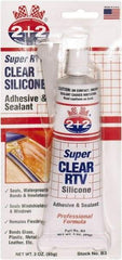 Berkebile - 3 oz Gasket Maker - -65 to 500°F, Clear, Comes in Tube - Exact Tool & Supply