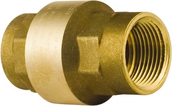 BONOMI - 2-1/2" Lead Free Brass Check Valve - Exact Tool & Supply