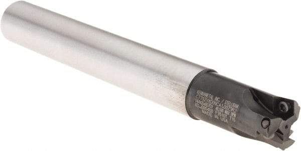 Kennametal - 1" Cut Diam, 1.5mm Max Depth, 1" Shank Diam, Cylindrical Shank Indexable High-Feed End Mill - Screw Holding Method, XD..090408 Insert, 7792VXD09 Toolholder, Through Coolant - Exact Tool & Supply