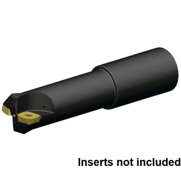 Kennametal - 40mm Cut Diam, 3.5mm Max Depth, 40mm Shank Diam, Cylindrical Shank Indexable High-Feed End Mill - Screw Holding Method, XE..160512R Insert, 7792VXE16 Toolholder, Through Coolant - Exact Tool & Supply