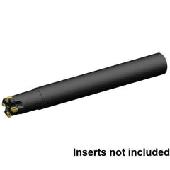 Kennametal - 32mm Cut Diam, 0.9mm Max Depth, 32mm Shank Diam, Cylindrical Shank Indexable High-Feed End Mill - Screw Holding Method, XP..0603.R Insert, 7792VXP06 Toolholder, Through Coolant - Exact Tool & Supply